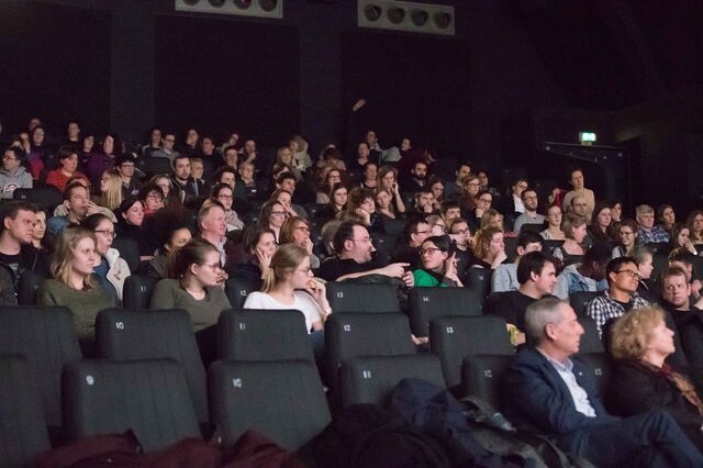 Publiek in de cinemazaal