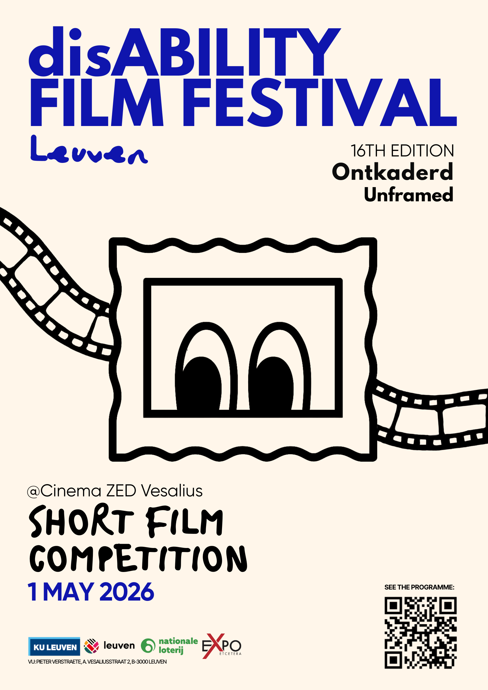 Kortfilmcompetitie (19:30 uur) -> Cinema ZED